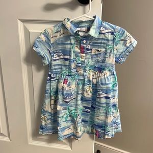 Vineyard vines little girls shirt dress